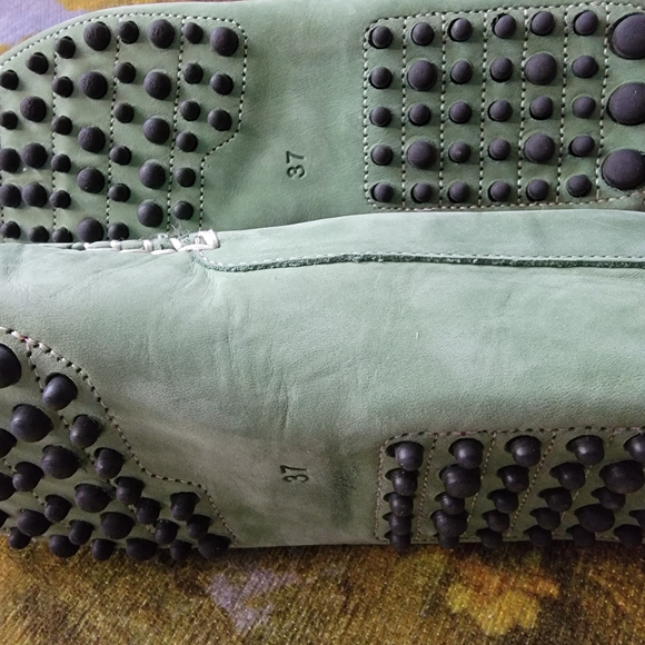 Laurent Effel Green Loafers Size 6.5 - Picture 7 of 8